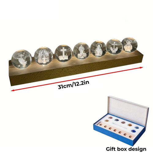 Holy Orbs - 7 Kryształowych kul LED