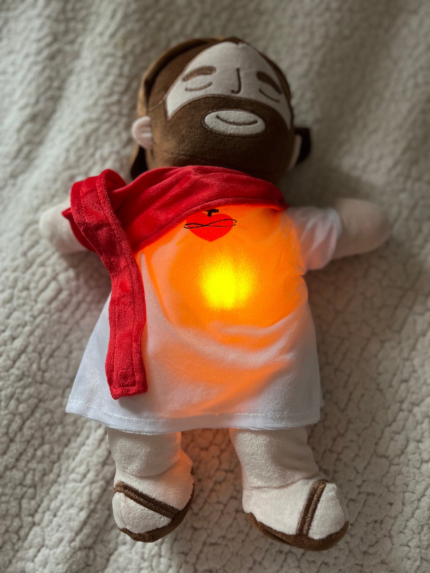 Oddychajaca maskotka Jezus