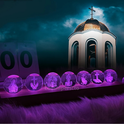 Holy Orbs - 7 Kryształowych kul LED